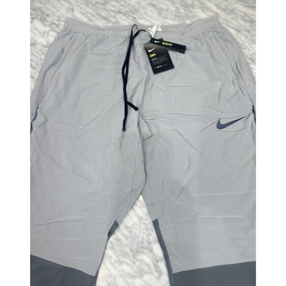 Nike Swift Flyvent Slim Fit Running Grey Sweatpants Men's XXL NEW CU5493-077 - Picture 4 of 16